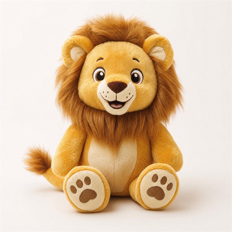 Stadionmascotte: maatwerk pluche knuffel uit ons portfolio